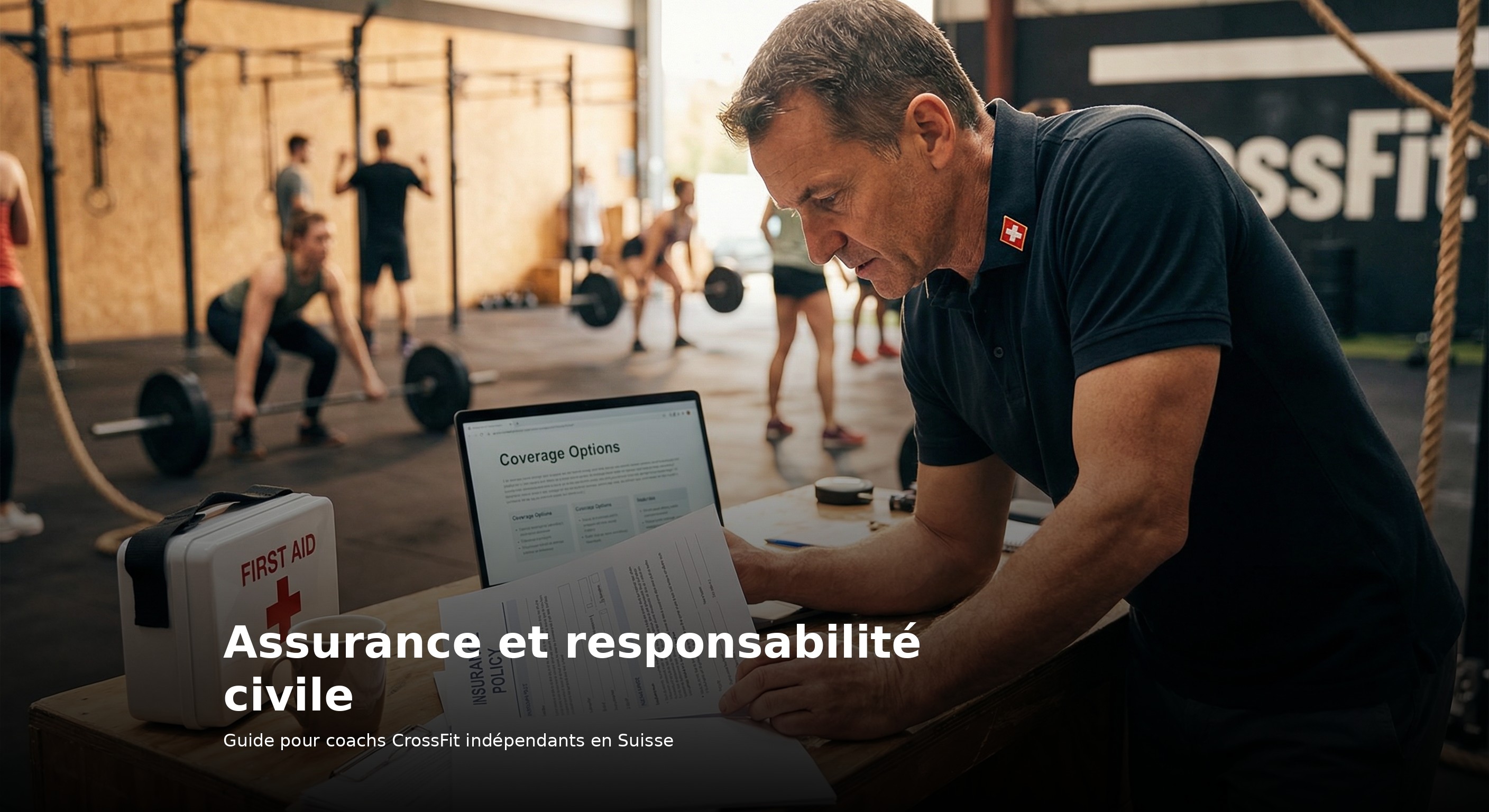 Assurance et responsabilité civile pour coachs CrossFit indépendants en Suisse