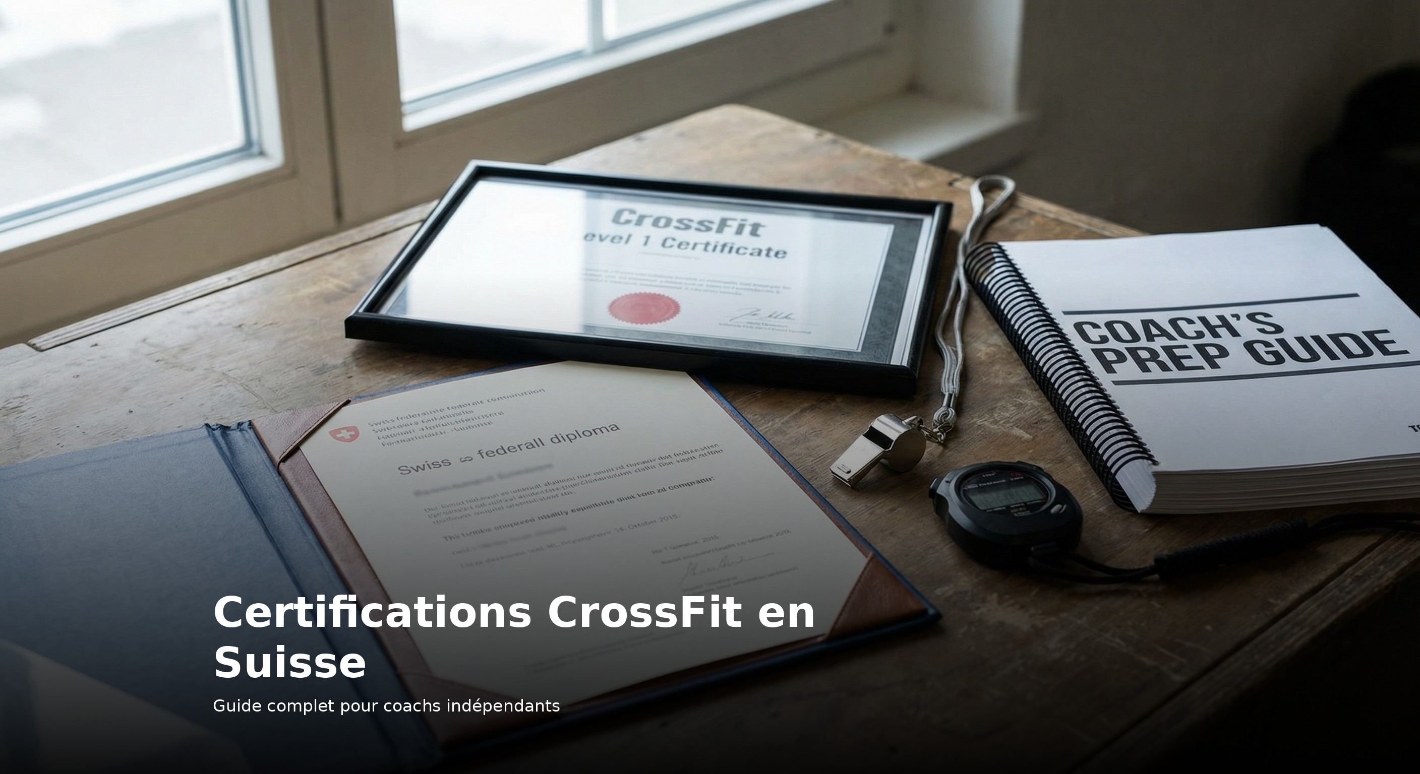 Certifications CrossFit en Suisse : guide complet pour coachs indépendants