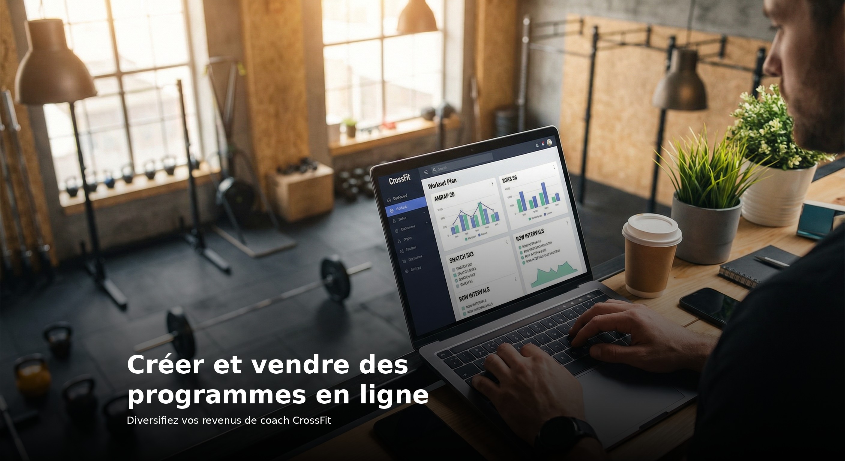 Comment créer et vendre des programmes en ligne en tant que coach CrossFit indépendant
