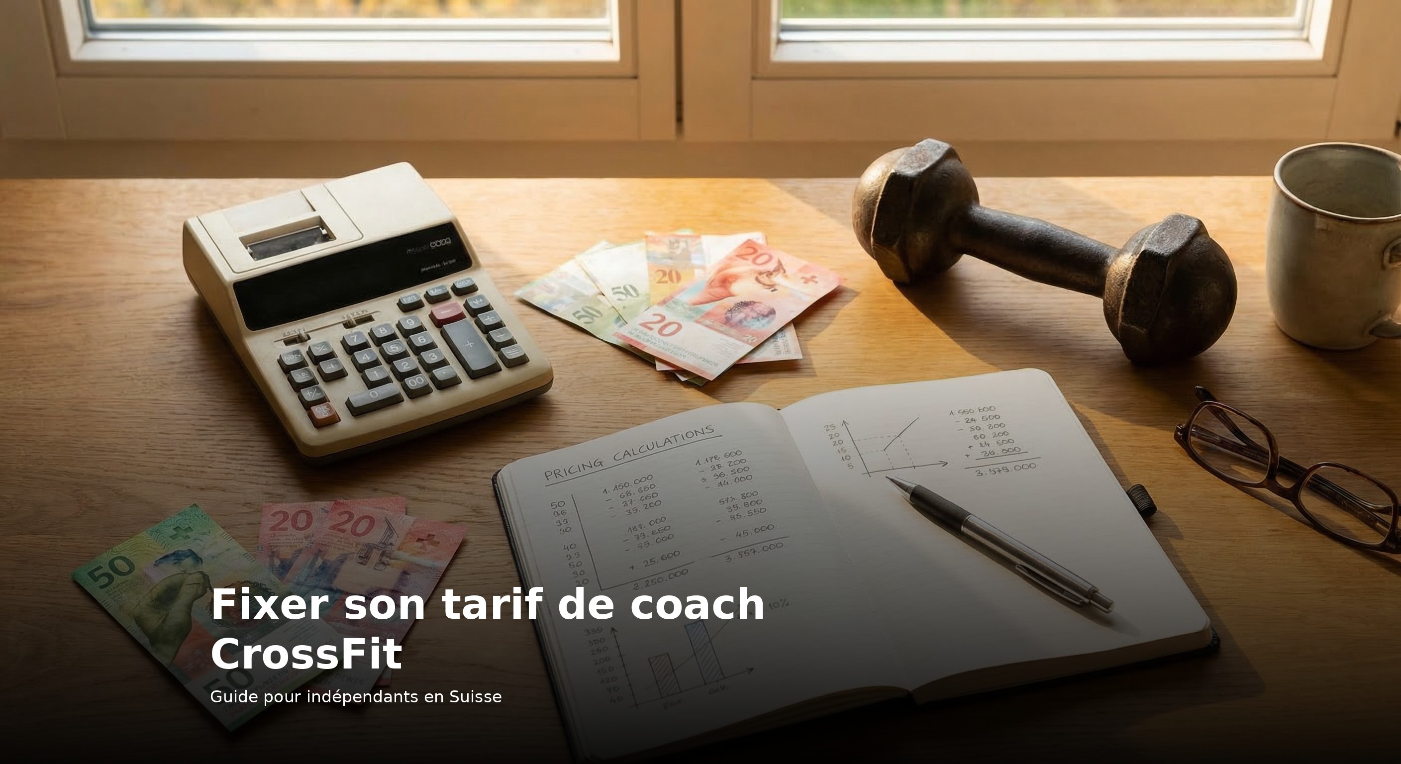 Comment fixer son tarif de coach CrossFit indépendant en Suisse