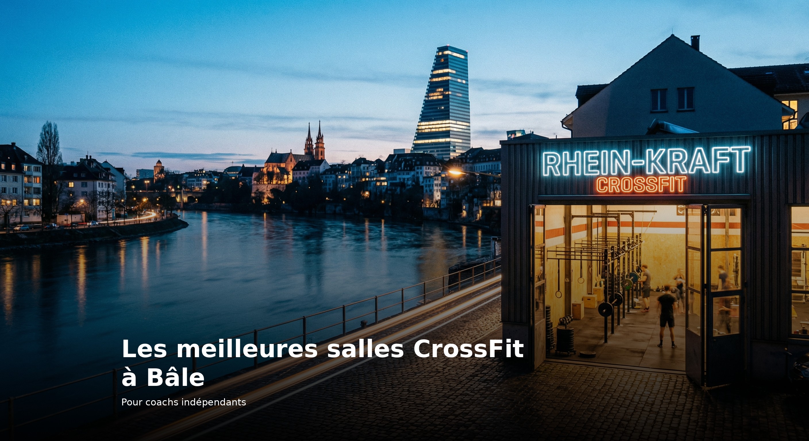 Les meilleures salles de CrossFit à Bâle pour coachs indépendants