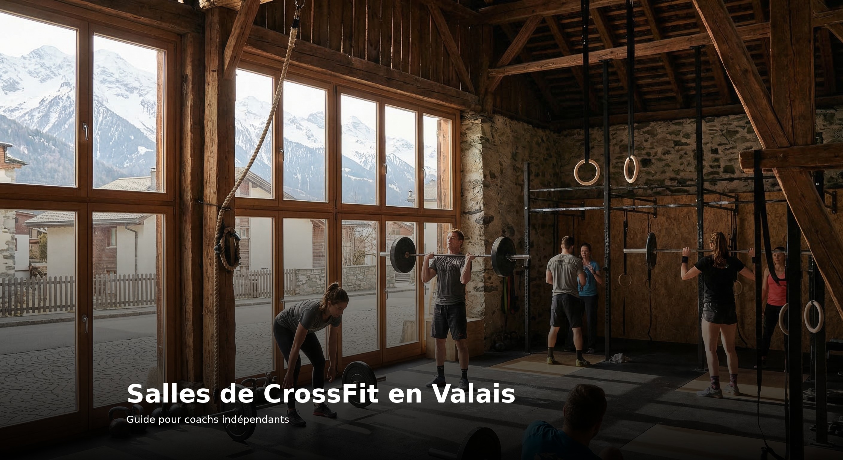 Les meilleures salles de CrossFit en Valais pour coachs indépendants
